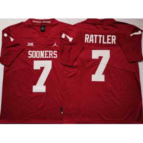 Oklahoma Sooners Red #7 RATTLER